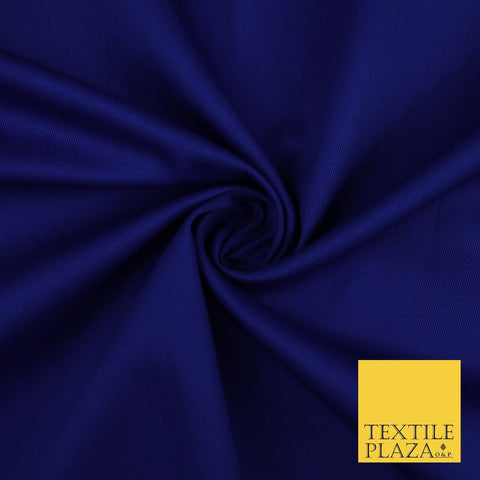 ROYAL BLUE 100% Cotton Drill Fabric Twill Upholstery Uniform Workwear 60" 8660