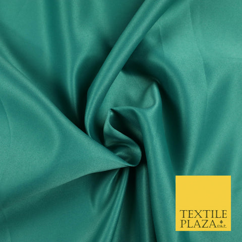 LIGHT JADE Luxury Plain Smooth Matt Duchess Satin Fabric Material Bridal Wedding Dress 58" 5639